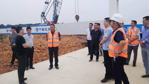 王大真節(jié)日期間現(xiàn)場察看新項目建設(shè)情況(圖2) 王大真節(jié)日期間現(xiàn)場察看新項目建設(shè)情況(圖2)
