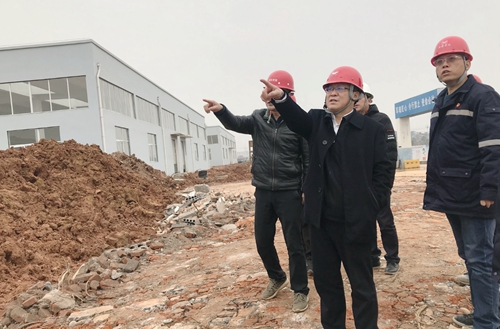 王大真到新材料公司、TPO項目現(xiàn)場和股份公司檢查工作(圖2) 王大真到新材料公司、TPO項目現(xiàn)場和股份公司檢查工作(圖2)