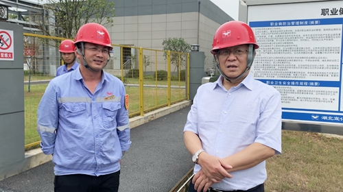 王大真一行到松滋肥業(yè)和宜昌區(qū)域分子公司檢查調研(圖3) 王大真一行到松滋肥業(yè)和宜昌區(qū)域分子公司檢查調研(圖3)