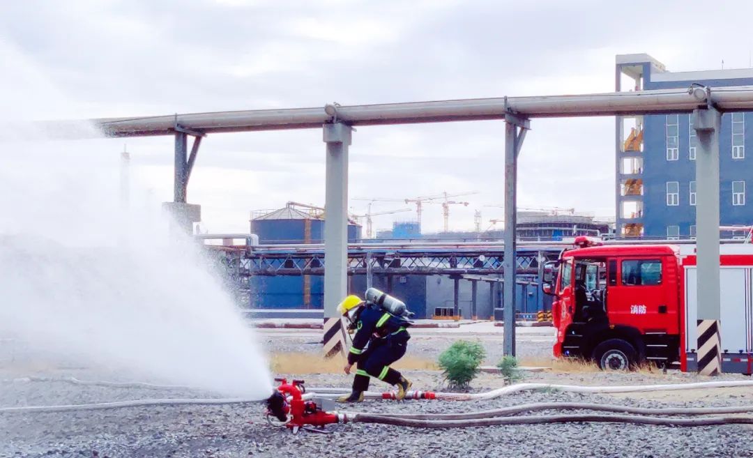 【安全生產月】以練為戰防患未然!內蒙宜化開展應急演練(圖3) 圖片