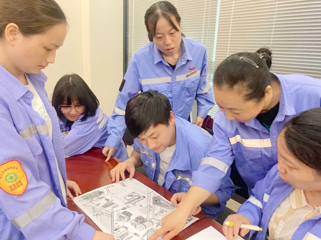 【安全生產月】降解新材料開展“安全我參與，大家來找茬”活動(圖1)