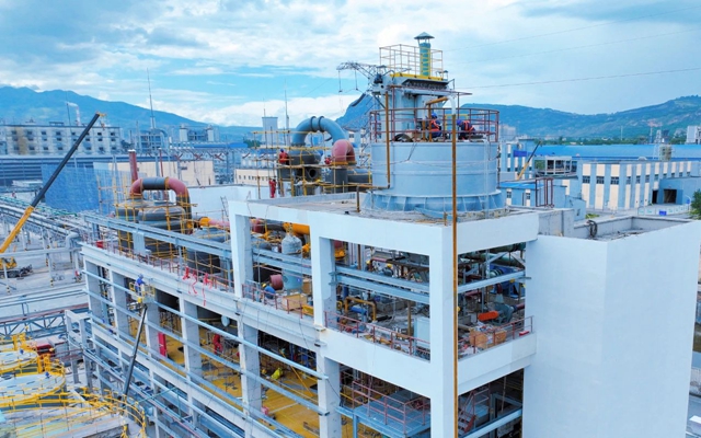 青海宜化硫酸清凈技改項目順利投運(圖1) 青海宜化硫酸清凈技改項目順利投運(圖1)