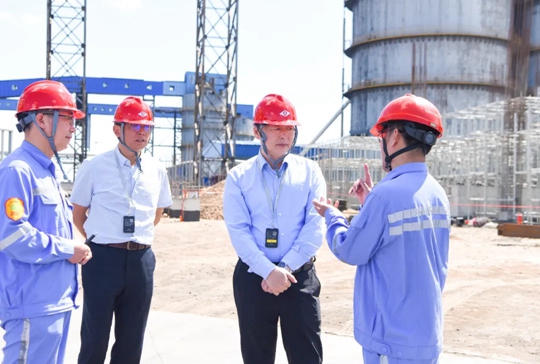 宜昌市國資委黨委書記、主任黃智華到新疆區域分子公司調研(圖1) 宜昌市國資委黨委書記、主任黃智華到新疆區域分子公司調研(圖1)