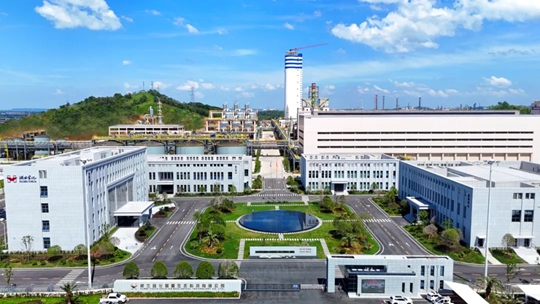 楚星生態(tài)年產(chǎn)40萬噸磷銨、20萬噸硫基復(fù)合肥項目竣工投產(chǎn)