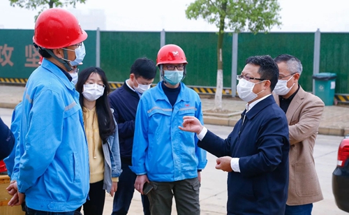 王大真到股份公司、TMP及TPO項(xiàng)目現(xiàn)場檢查工作